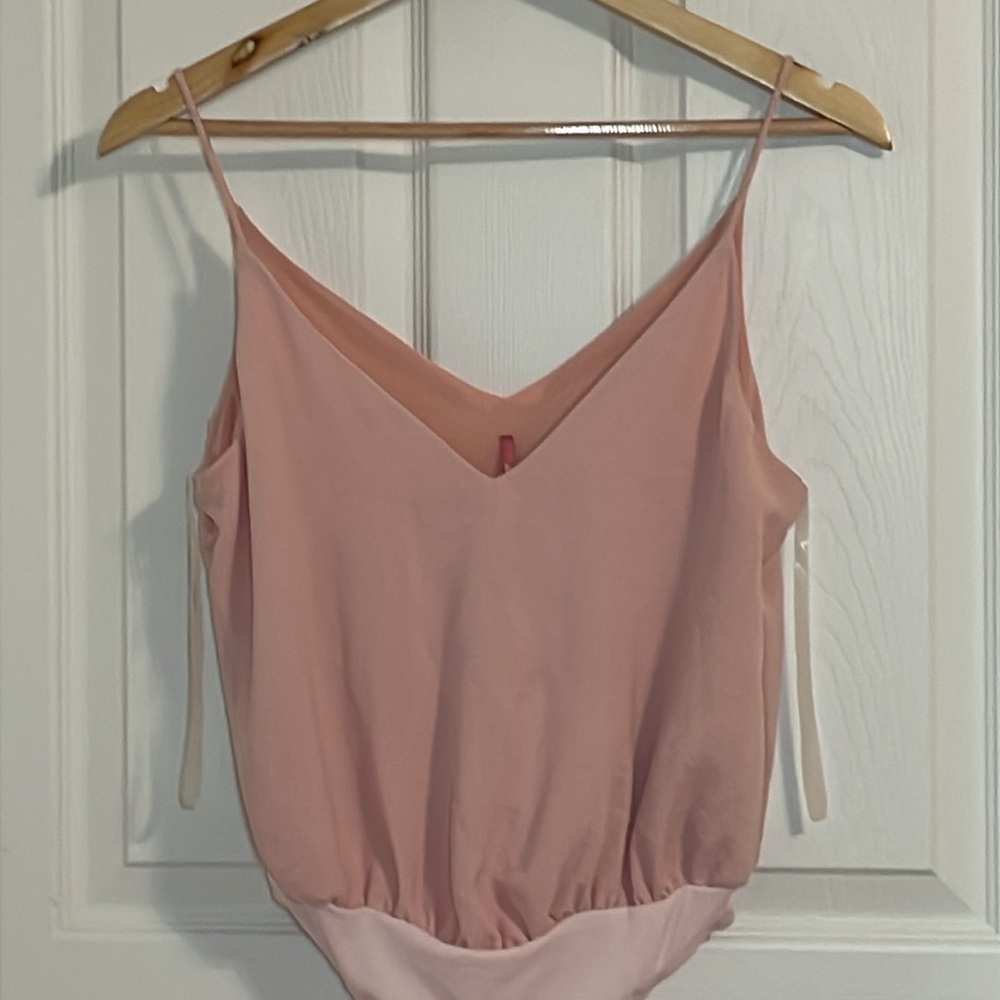 Aesthetic Mauve Cami Bodysuit, XS - Picture 2 of 9